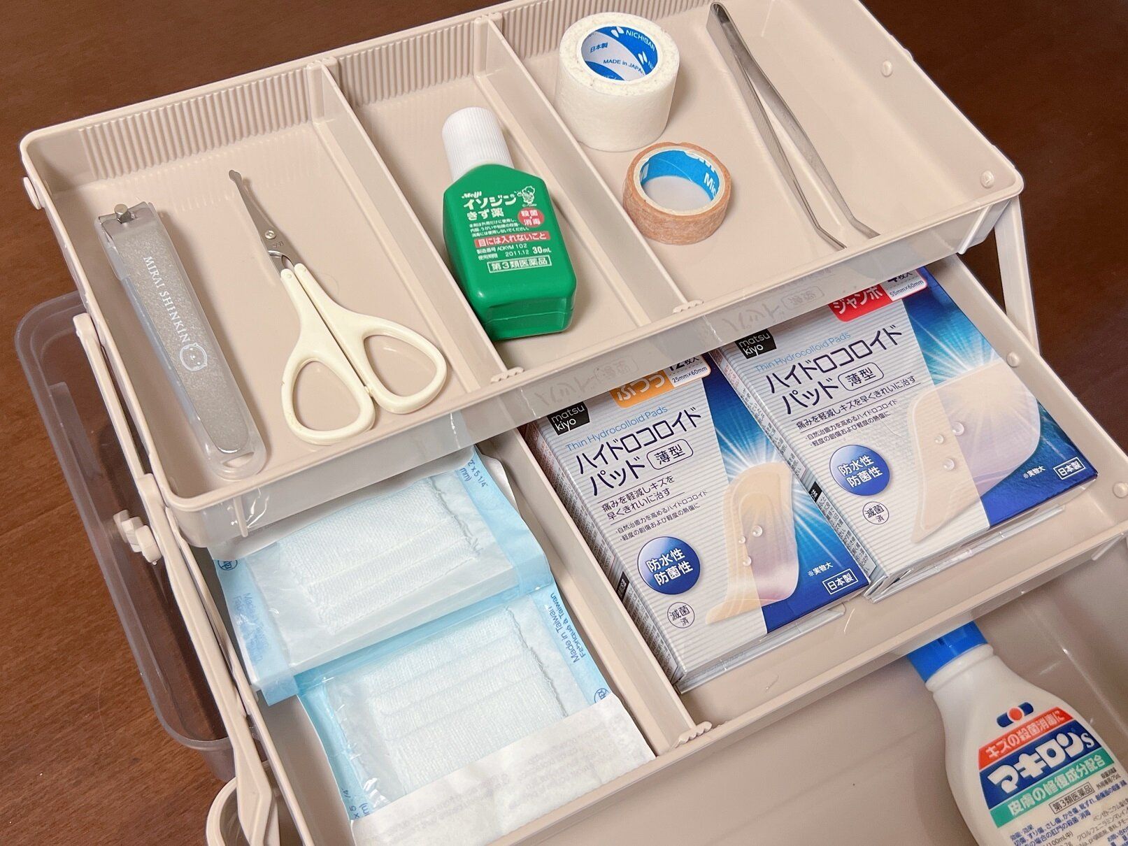 救急箱としても便利