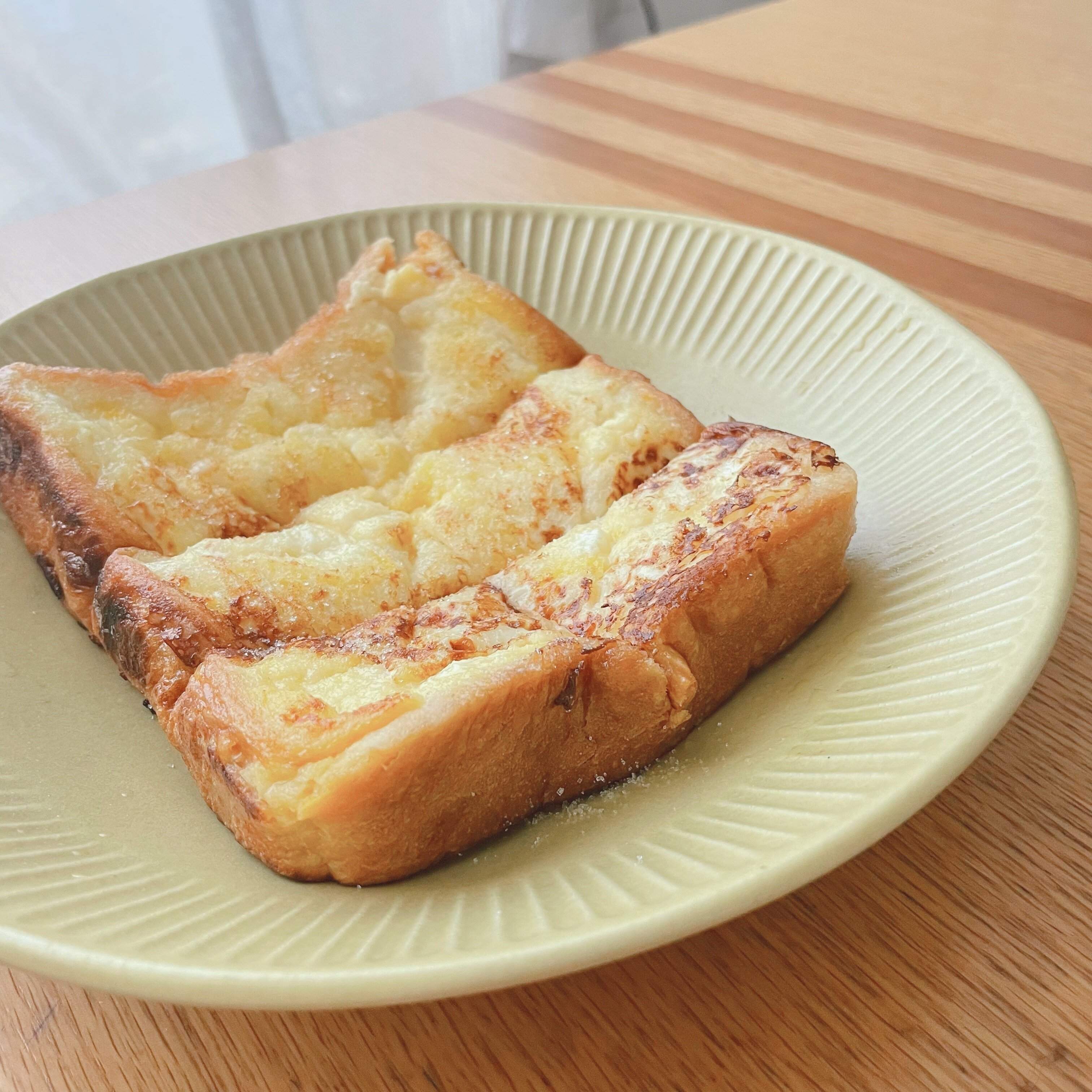 丁寧にゆっくり朝食