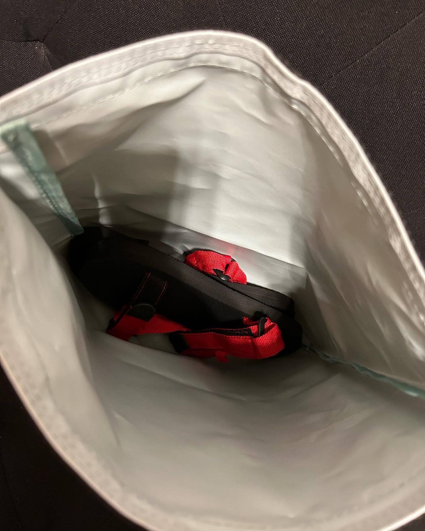 水濡れアイテムを収納できる