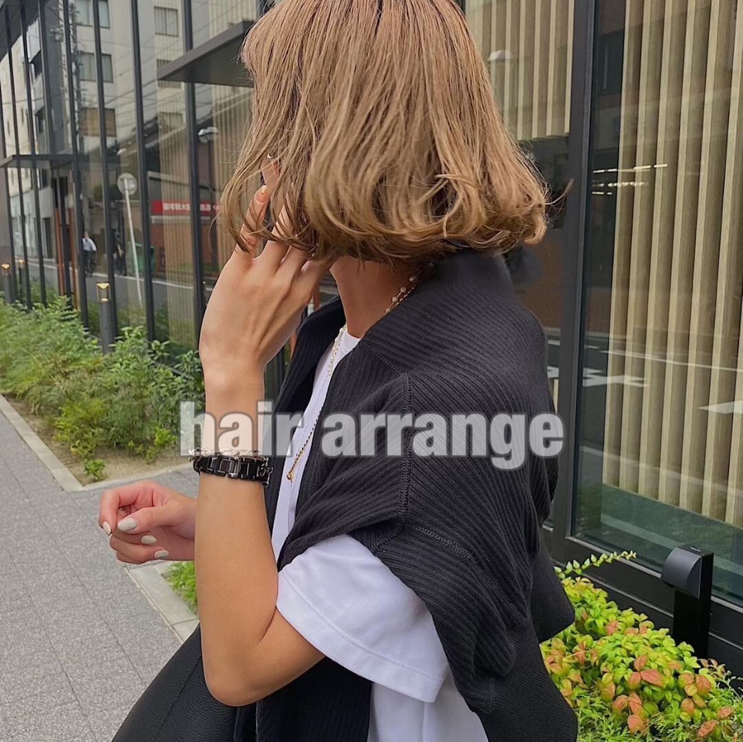 40代女性に似合う不器用でも簡単にできるヘアアレンジ!イマドキ!ボブのコテ巻きアレンジ