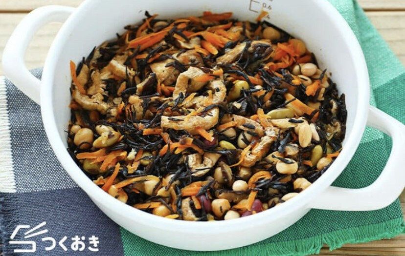 ひじきと豆の五目煮