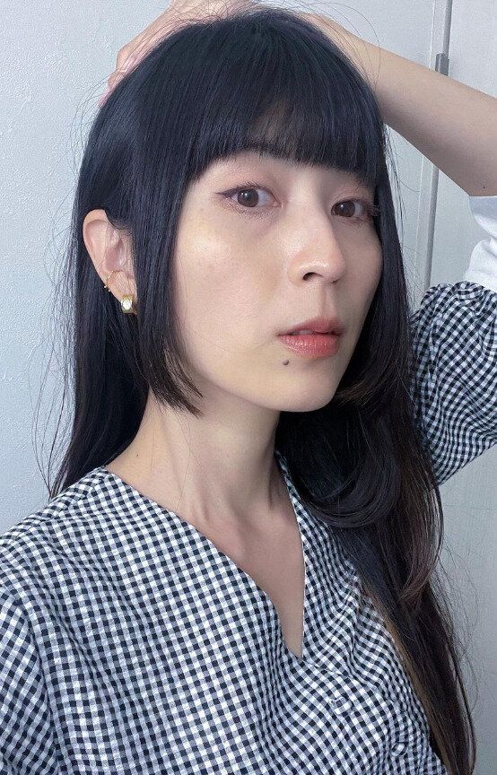 ポイントカットでイメチェン！大人可愛いロングヘア