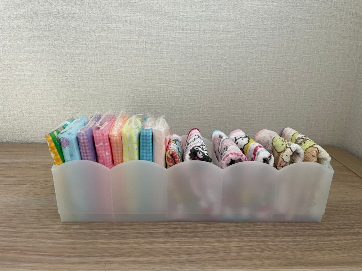 お出かけ用品やケアグッズ入れに