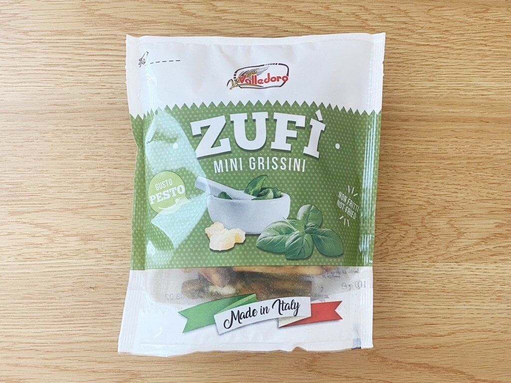 バレドーロ ズフィ ミニグリッシーニ(バジル)