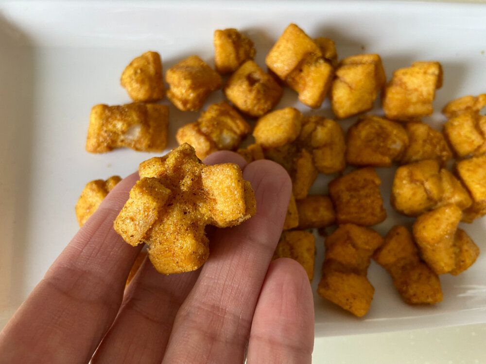 カレーおかき中身