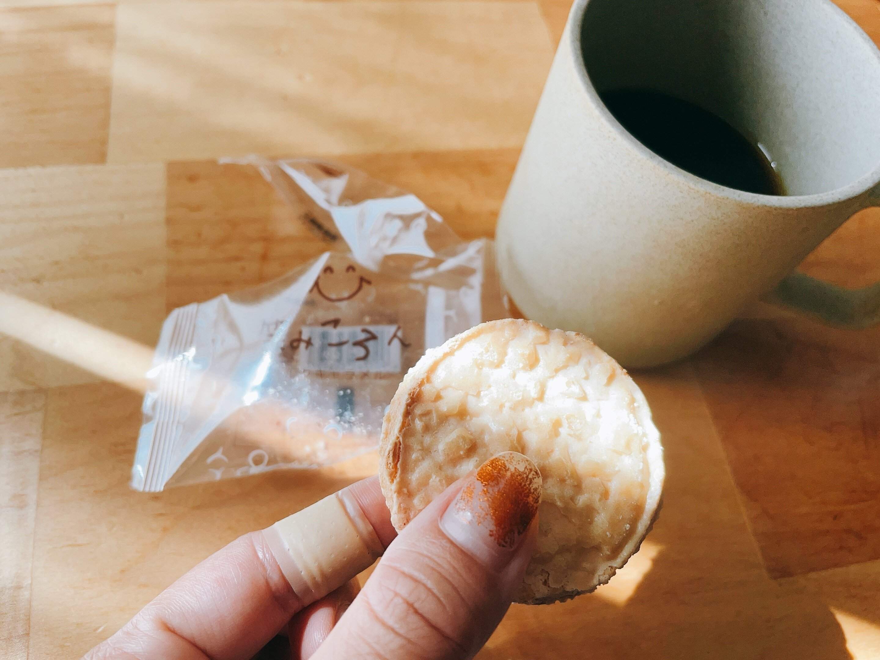 丸いダックワーズ