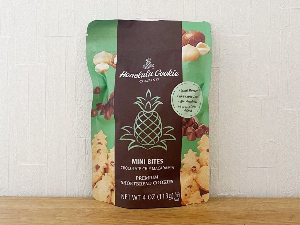 ホノルルクッキーカンパニーミニバイツチョコレートチップマカダミア
