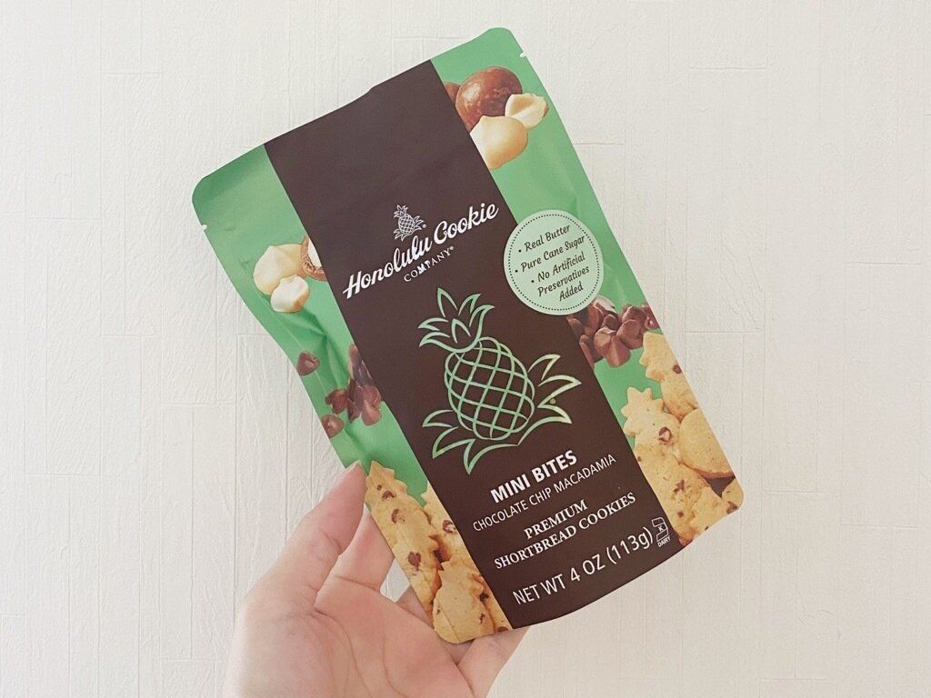 ホノルルクッキーカンパニーミニバイツチョコレートチップマカダミア