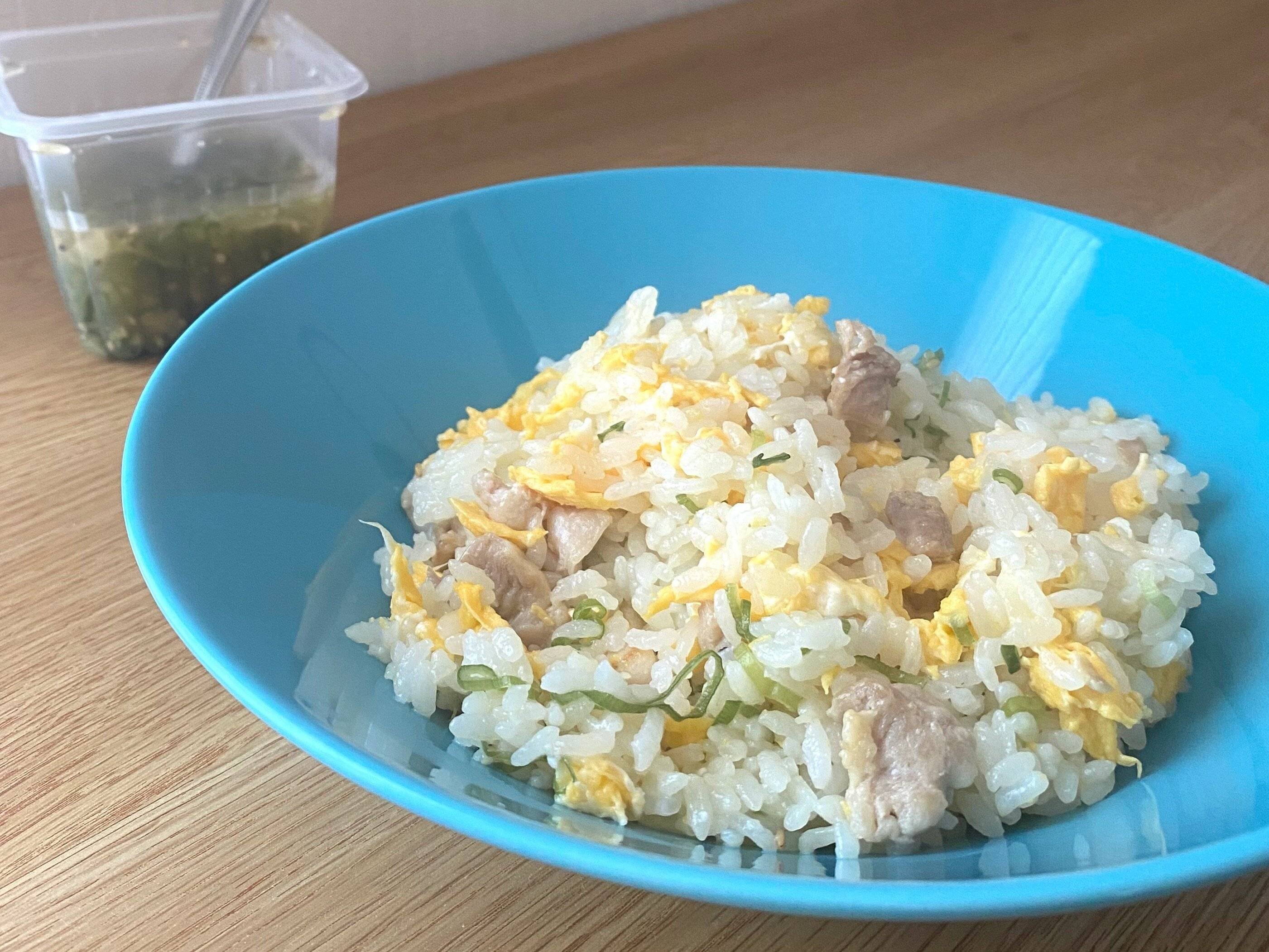 旨塩ネギだれで味付けしたチャーハン