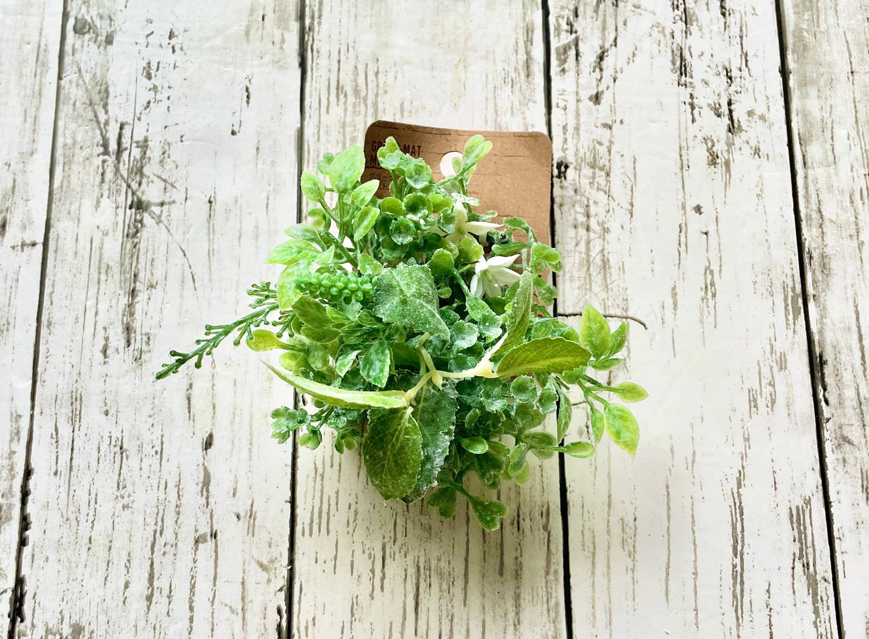 セリアのグリーンマット