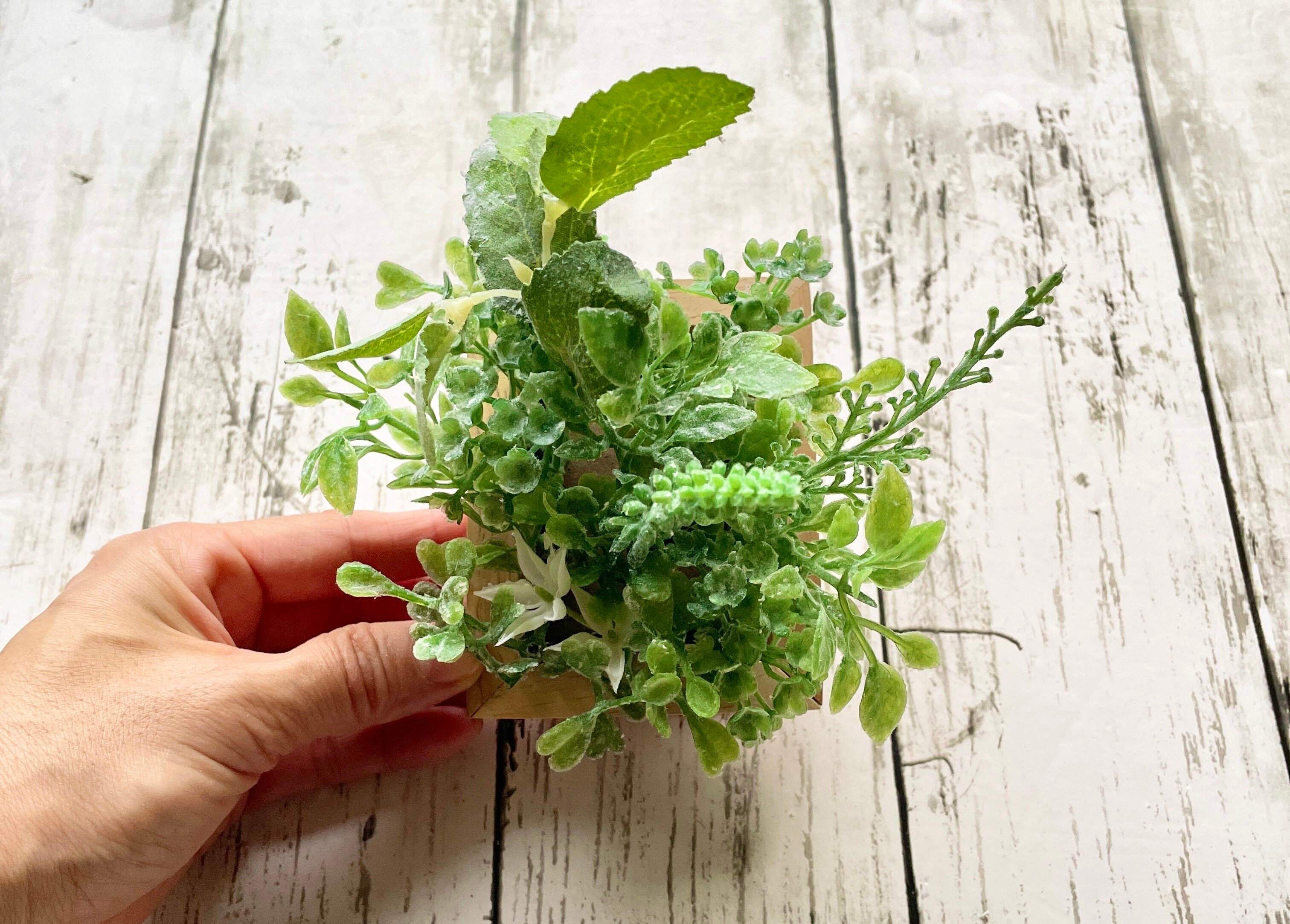 リーフフレームに入ったグリーンマット