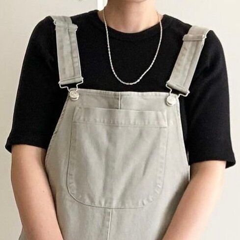 サロペットの着用画像