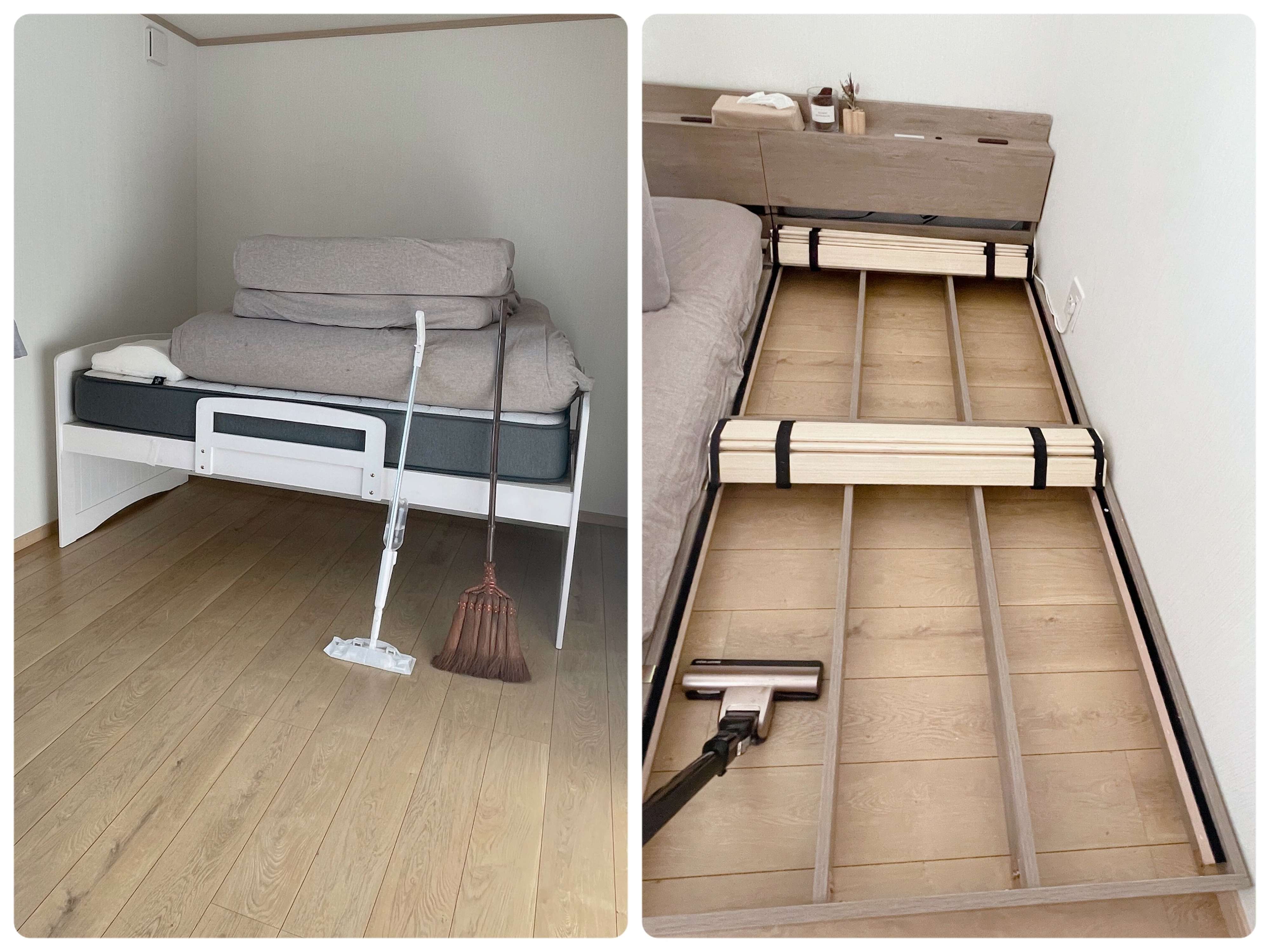 掃除のしやすいベッドを選ぶ