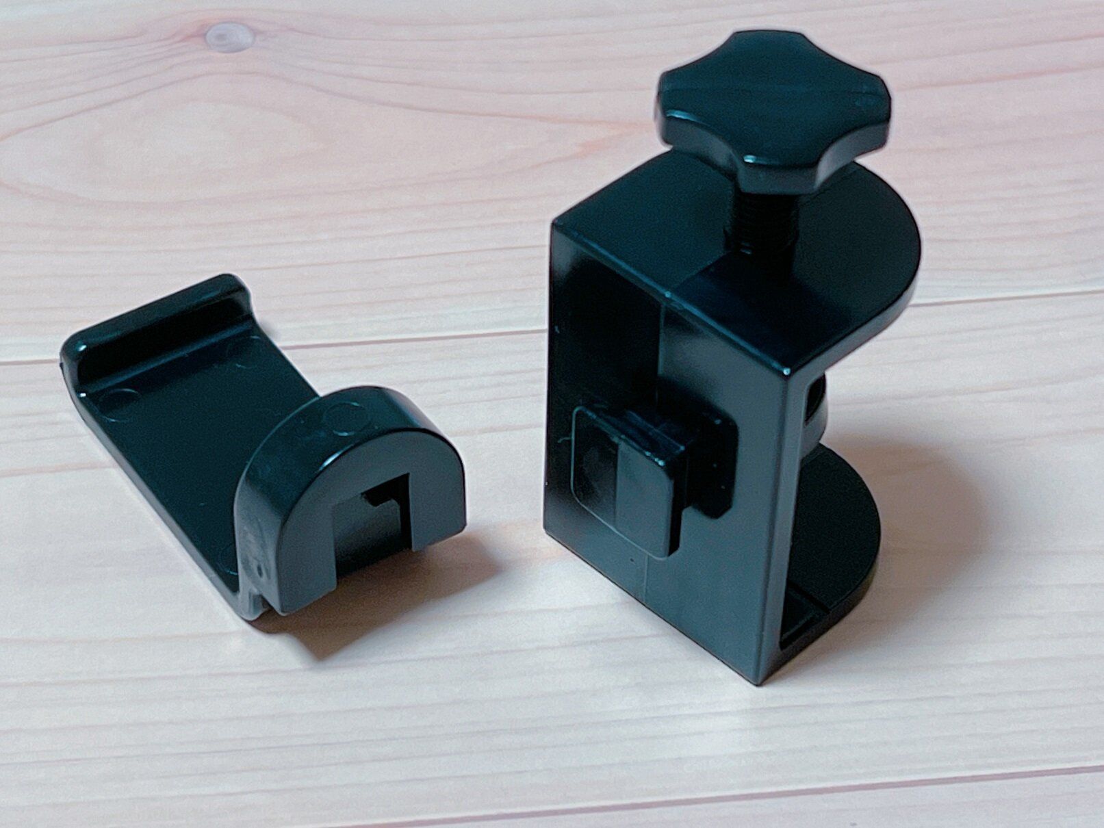 分離パーツ、奥長のフックがポイント！