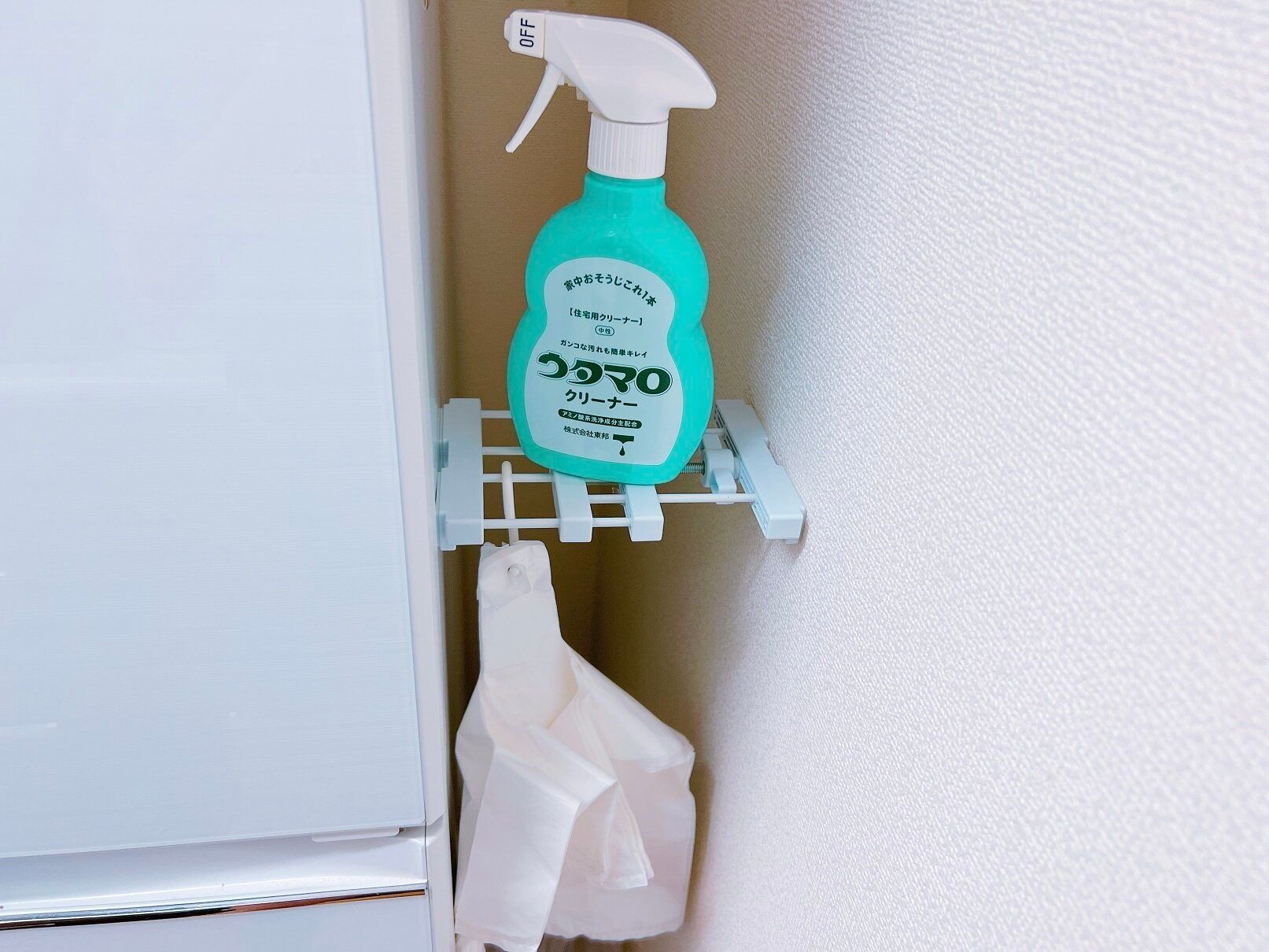 吊るす収納なども可能です