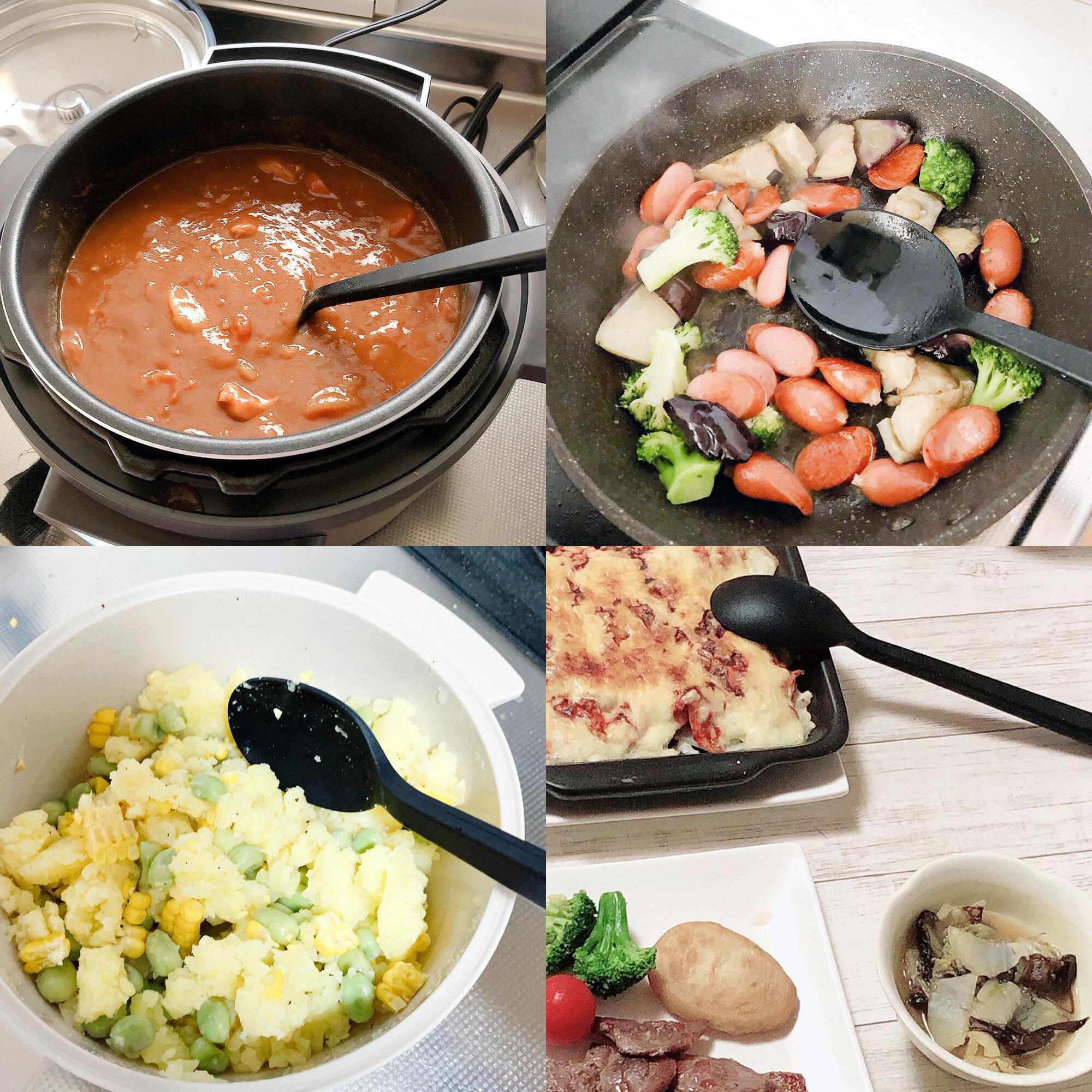 シリコーン調理スプーン