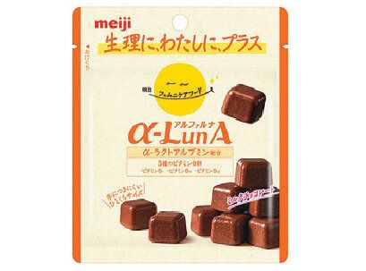 明治 「フェムニケアフード α-LunA ミルクチョコレート」