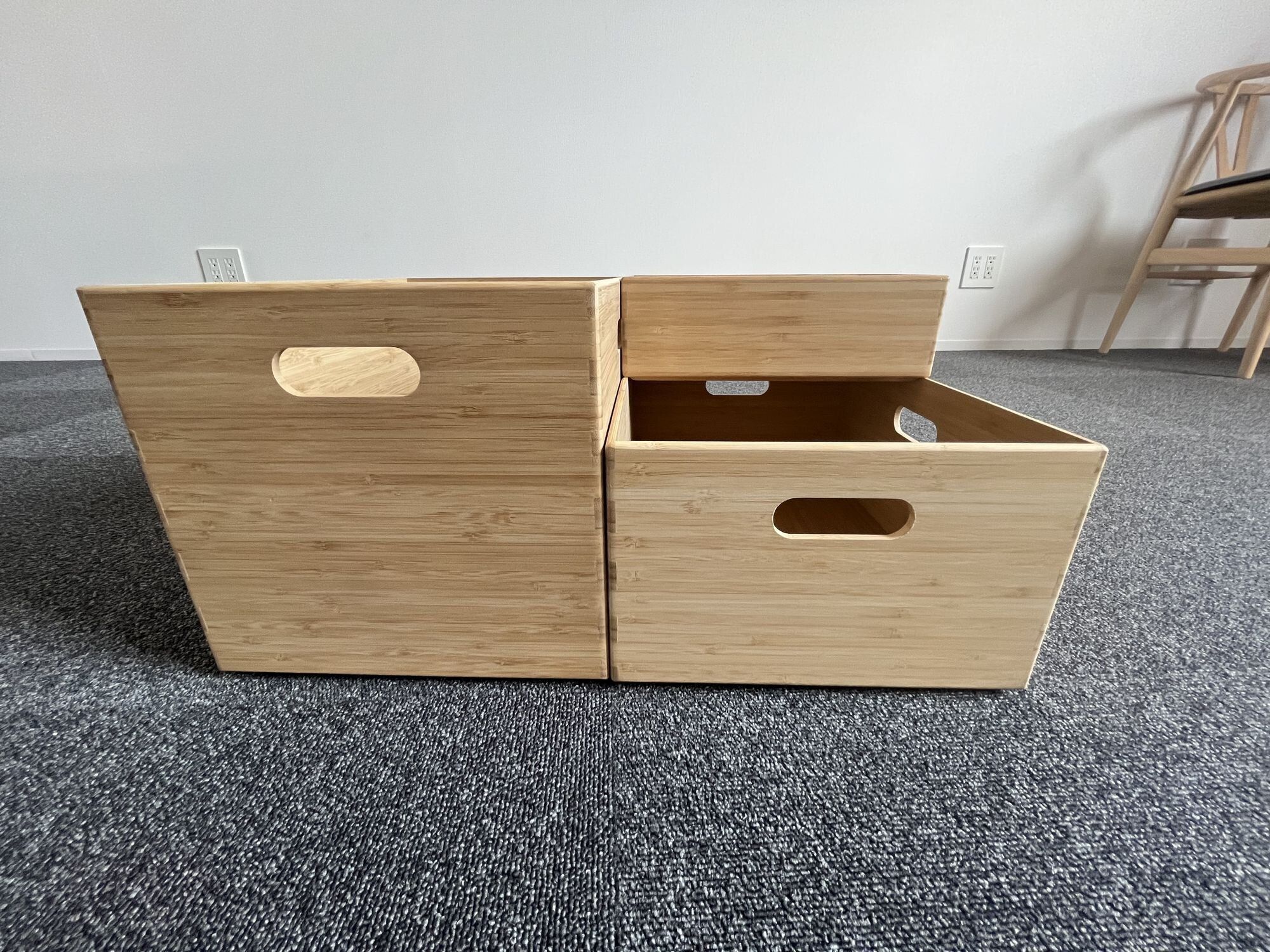 おすすめポイント2：収納家具に収まりやすい