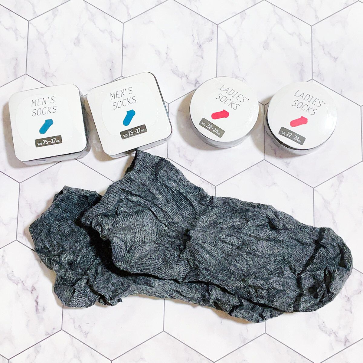 圧縮ソックス広げてみた