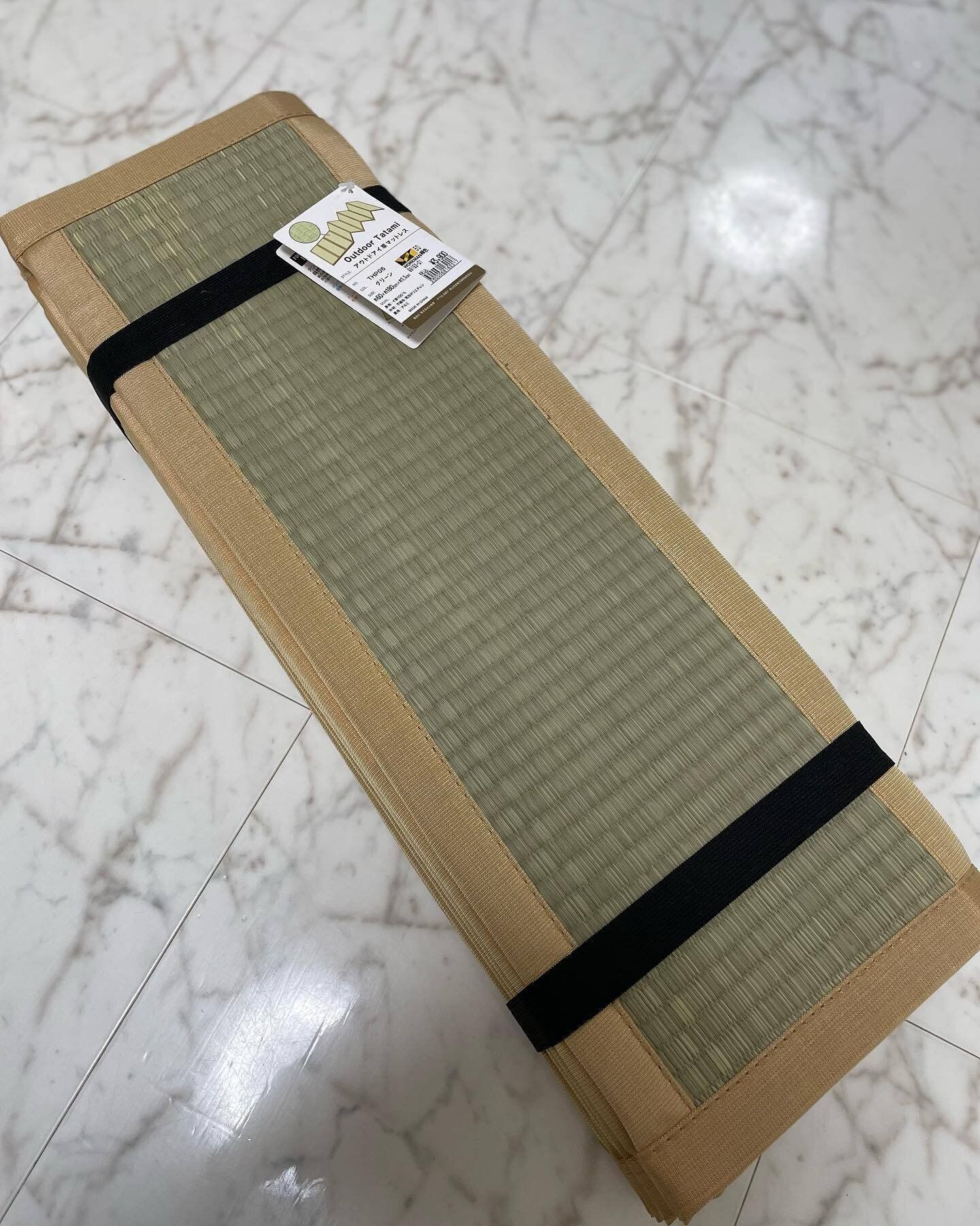 オールシーズン対応の「アウトドア イ草マットレス」