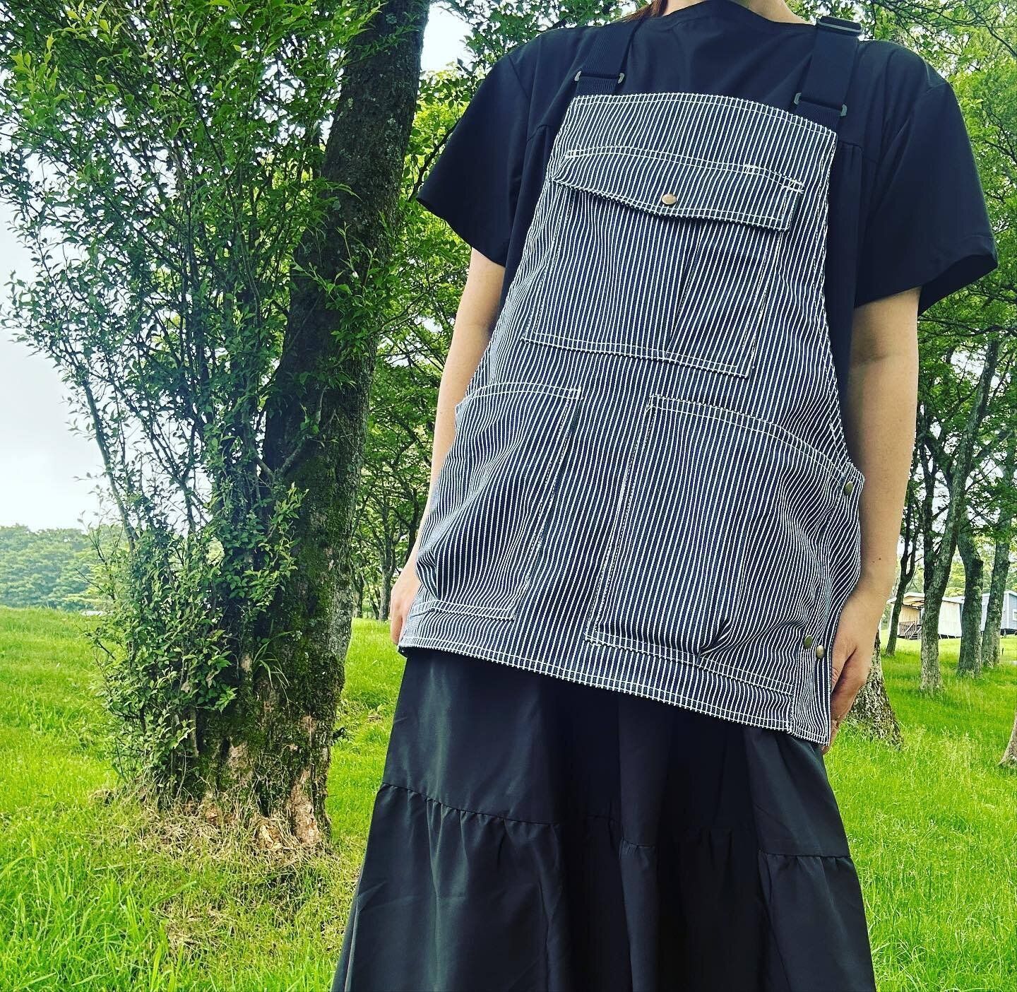 収納力たっぷりの自信作「アウトドアハントエプロン」