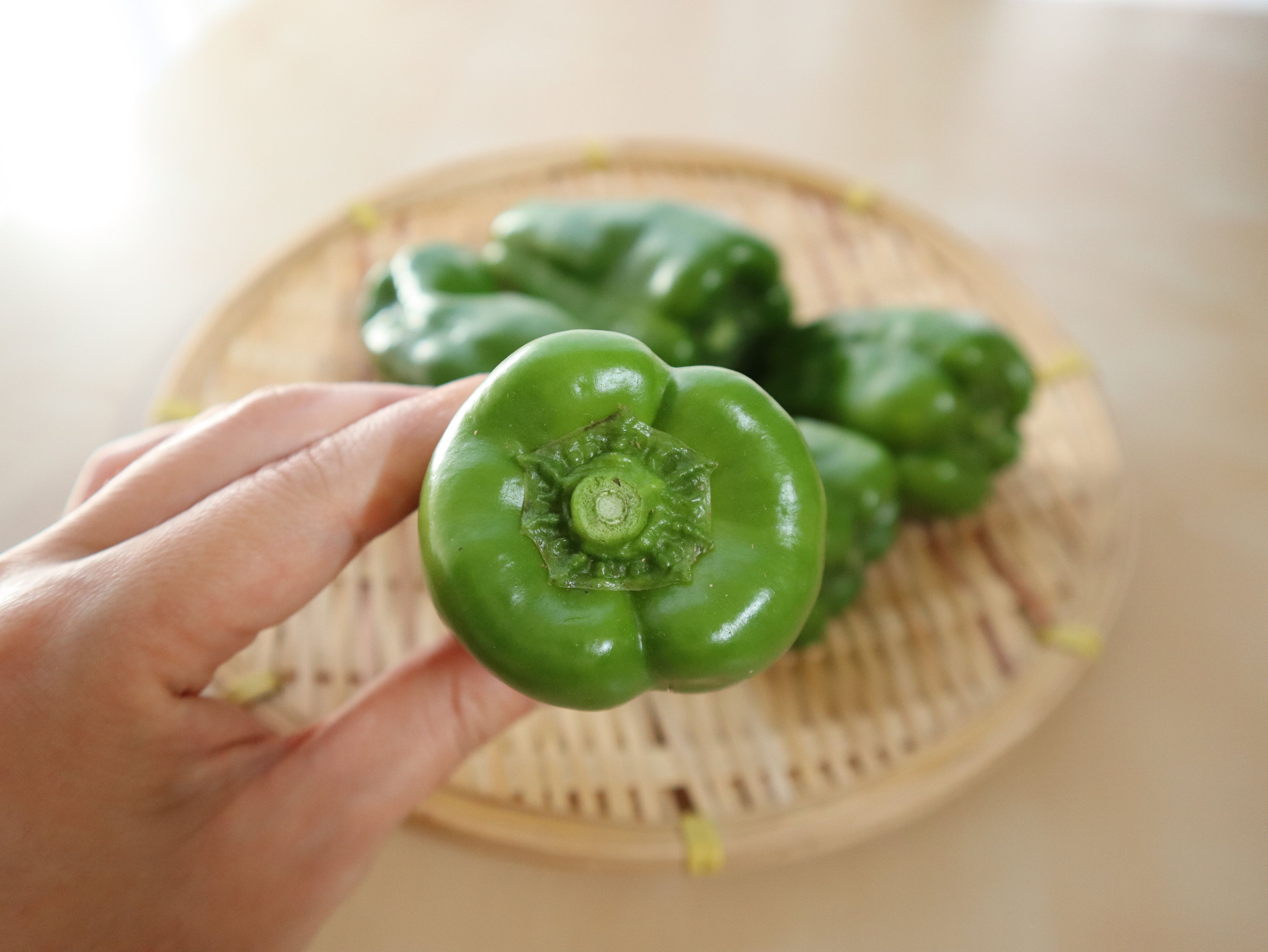 ヘタの形が六角形