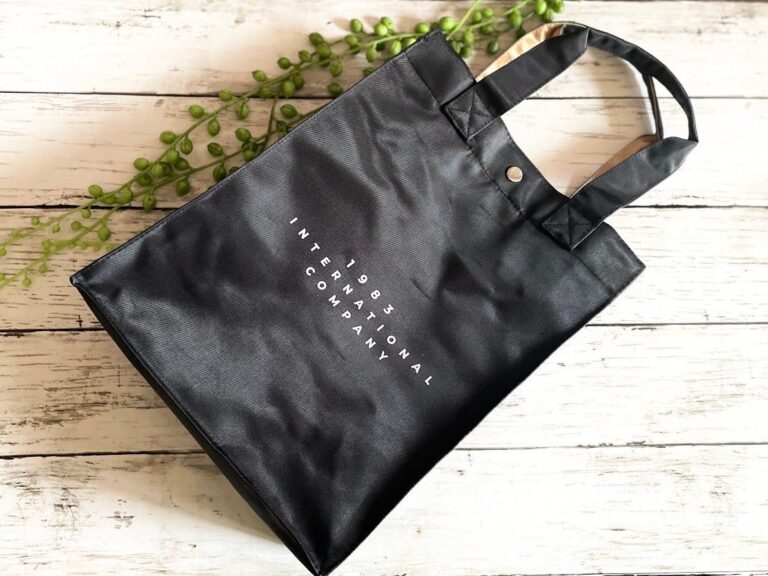 【ダイソー】高見えがすぎる！学校行事でも使える「きちんとサブバッグ」