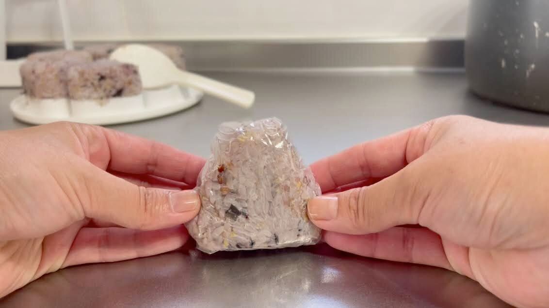 雑穀入りのおにぎり