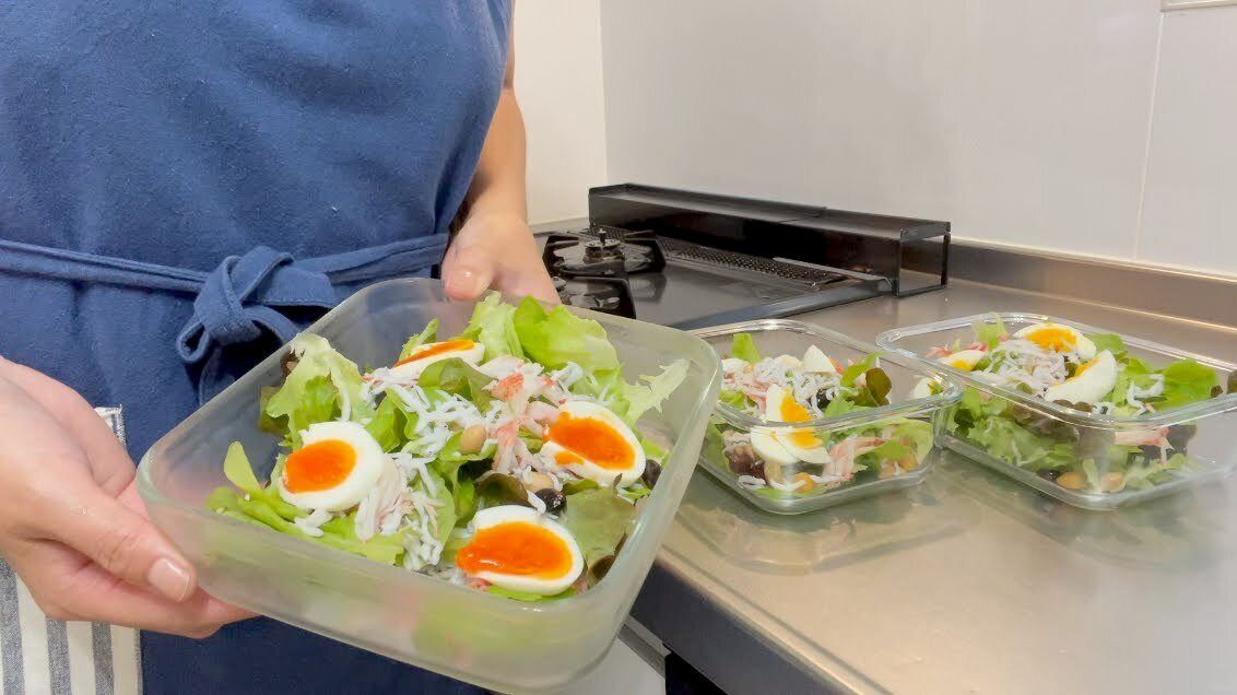 作り置きサラダ