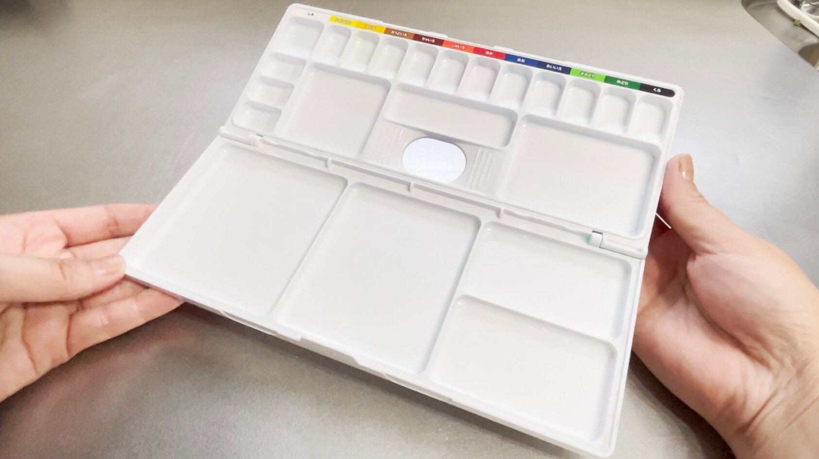 洗浄後のパレット