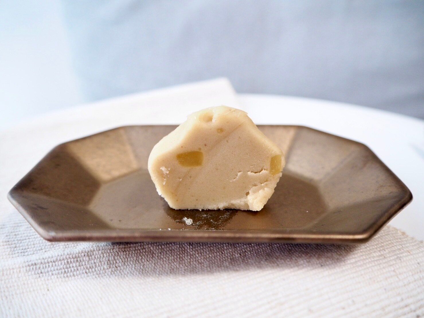 シャトレーゼ「茨城県産和栗の栗きんとん」断面写真