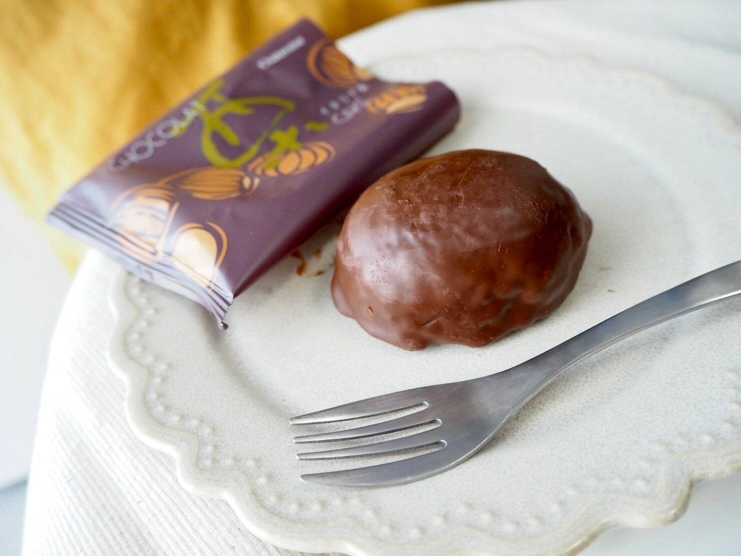 シャトレーゼ「ショコラケーキ イタリア栗」商品写真