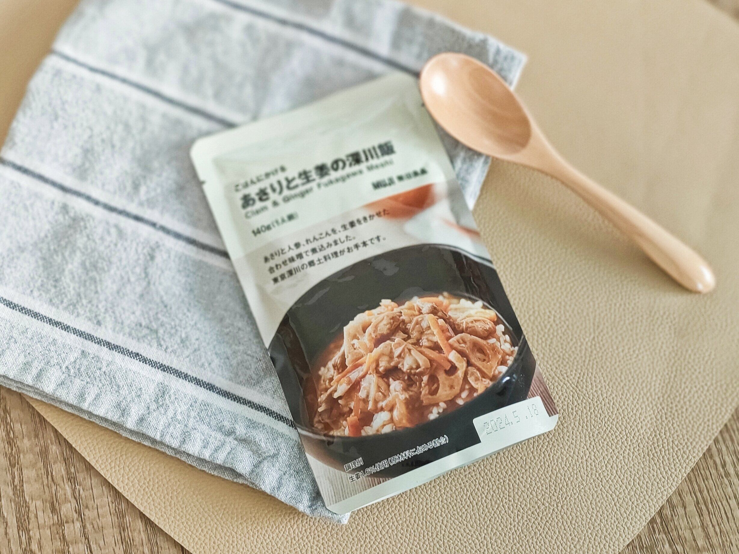 無印良品　あさりと生姜の深川飯