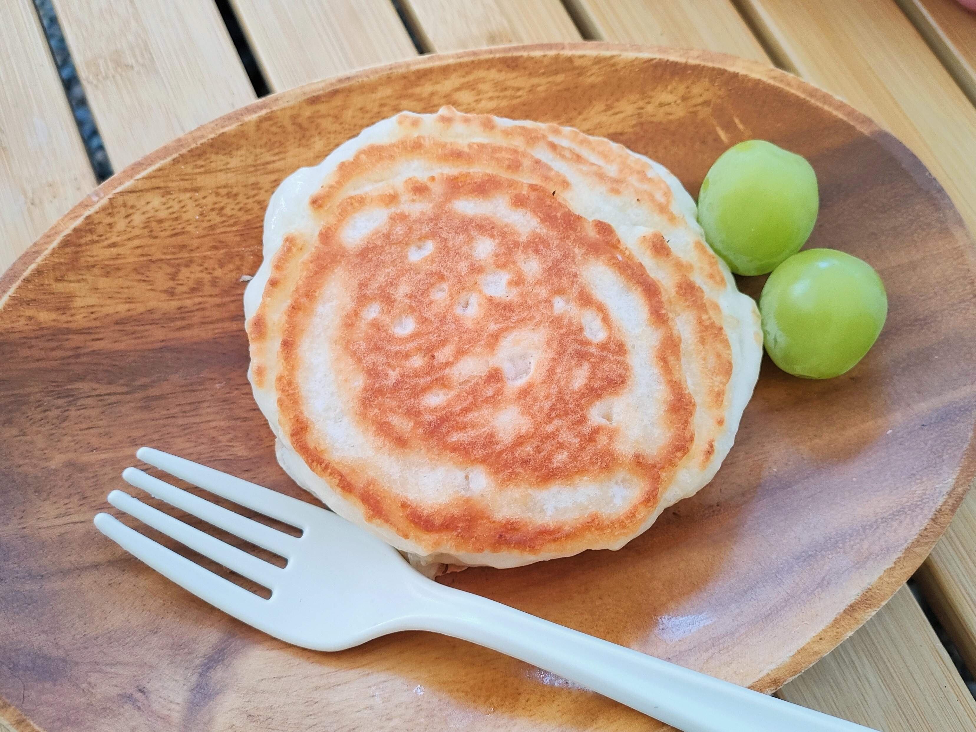 フルーツを添えて