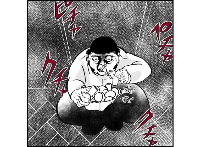 【漫画】第9話「俺の手作りおでんたべてください」恐怖のチャイムが鳴って出たらそこには…！？