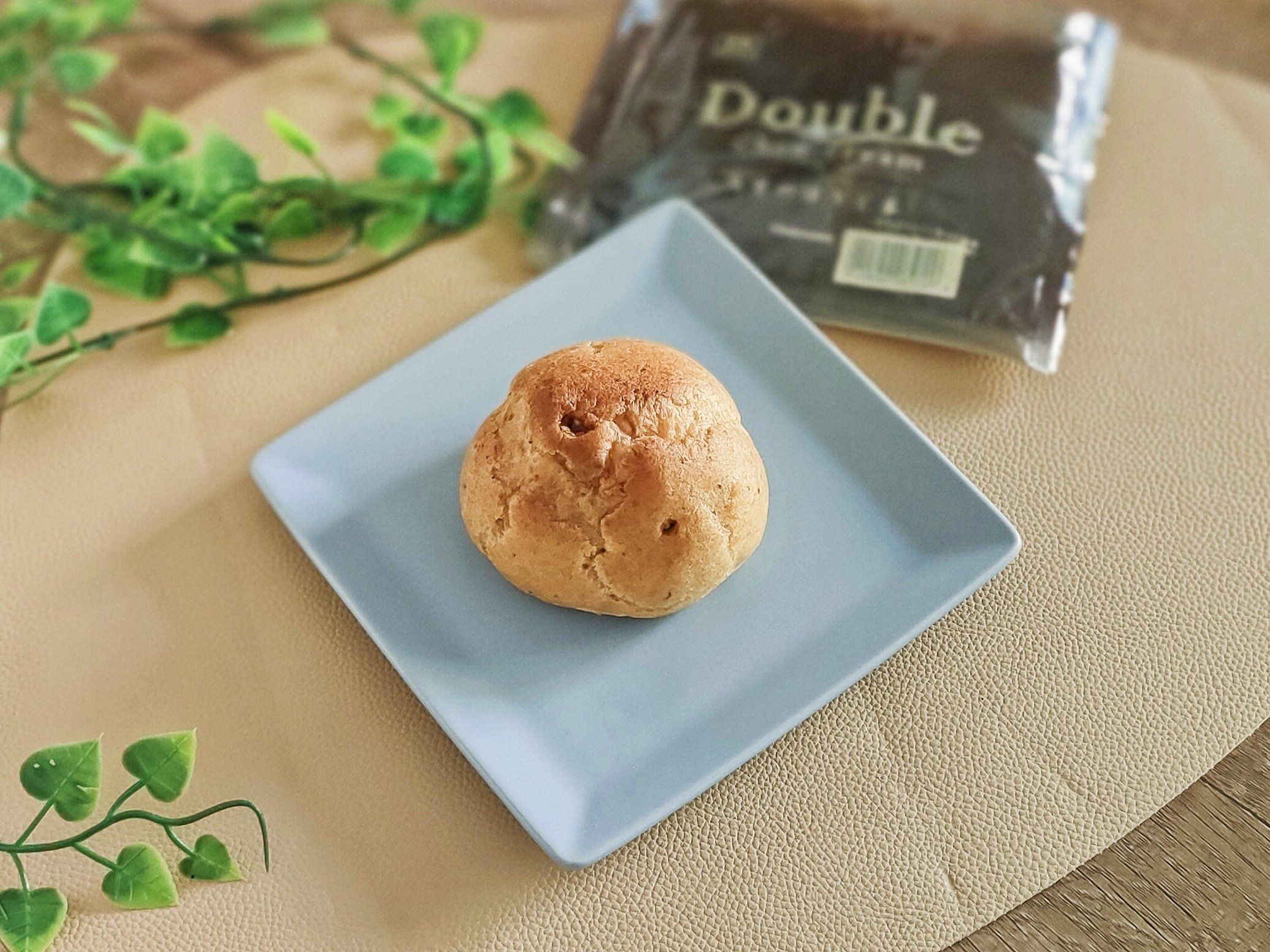 ほうじ茶のシュークリーム