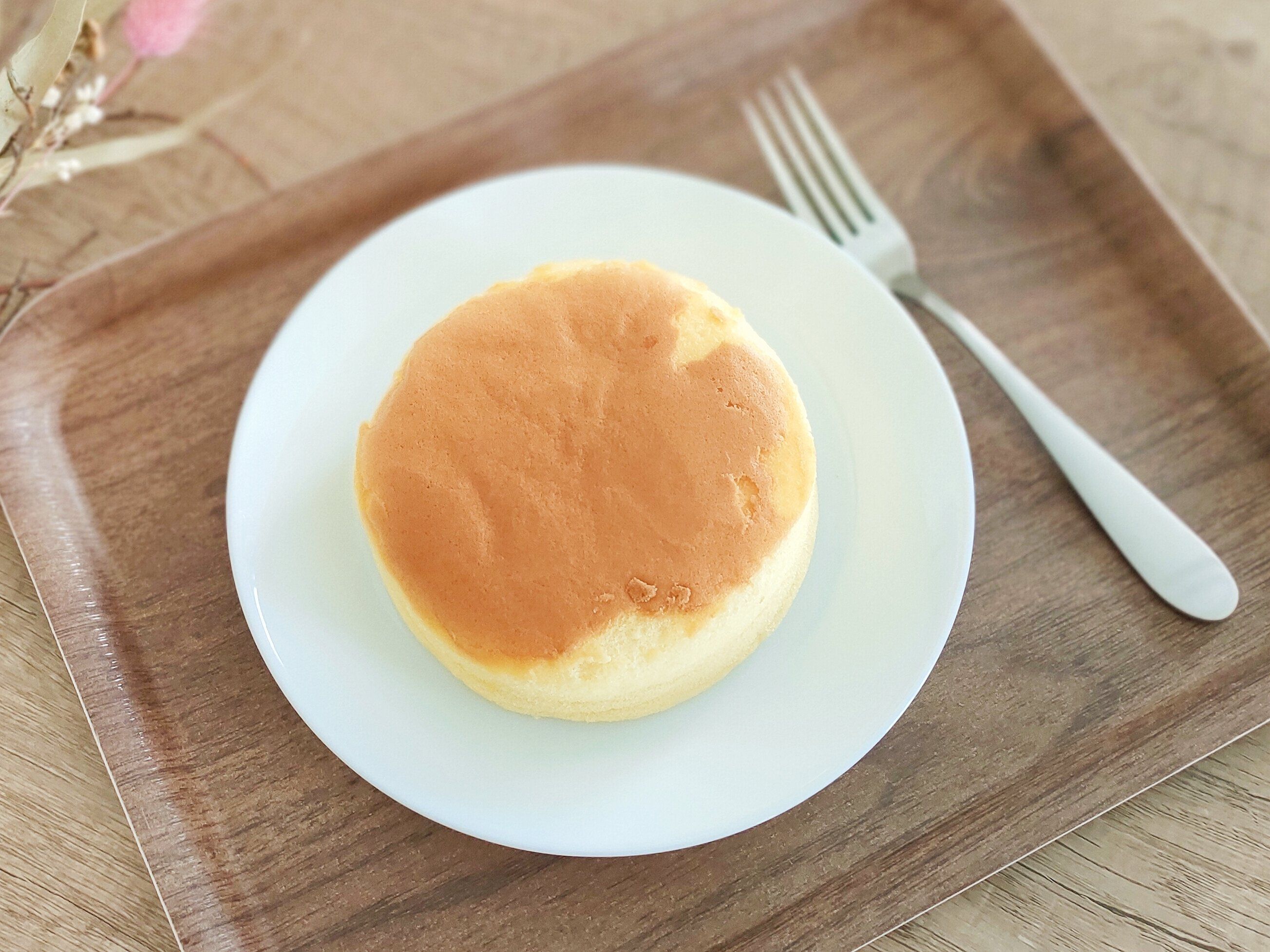 パッケージから取り出した台湾カステラ