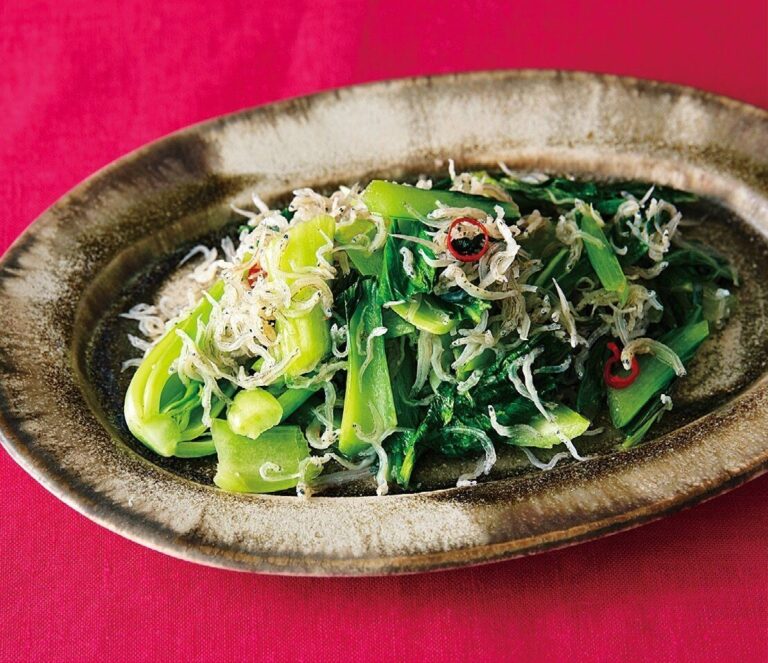 『青梗菜のじゃこ炒め』『自家製なめたけ』ご飯が進む！秋のおかず