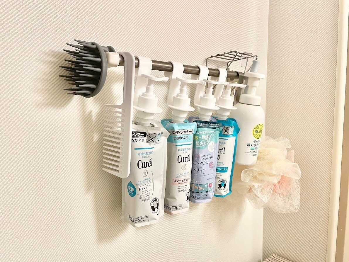 お風呂の浮かせる収納