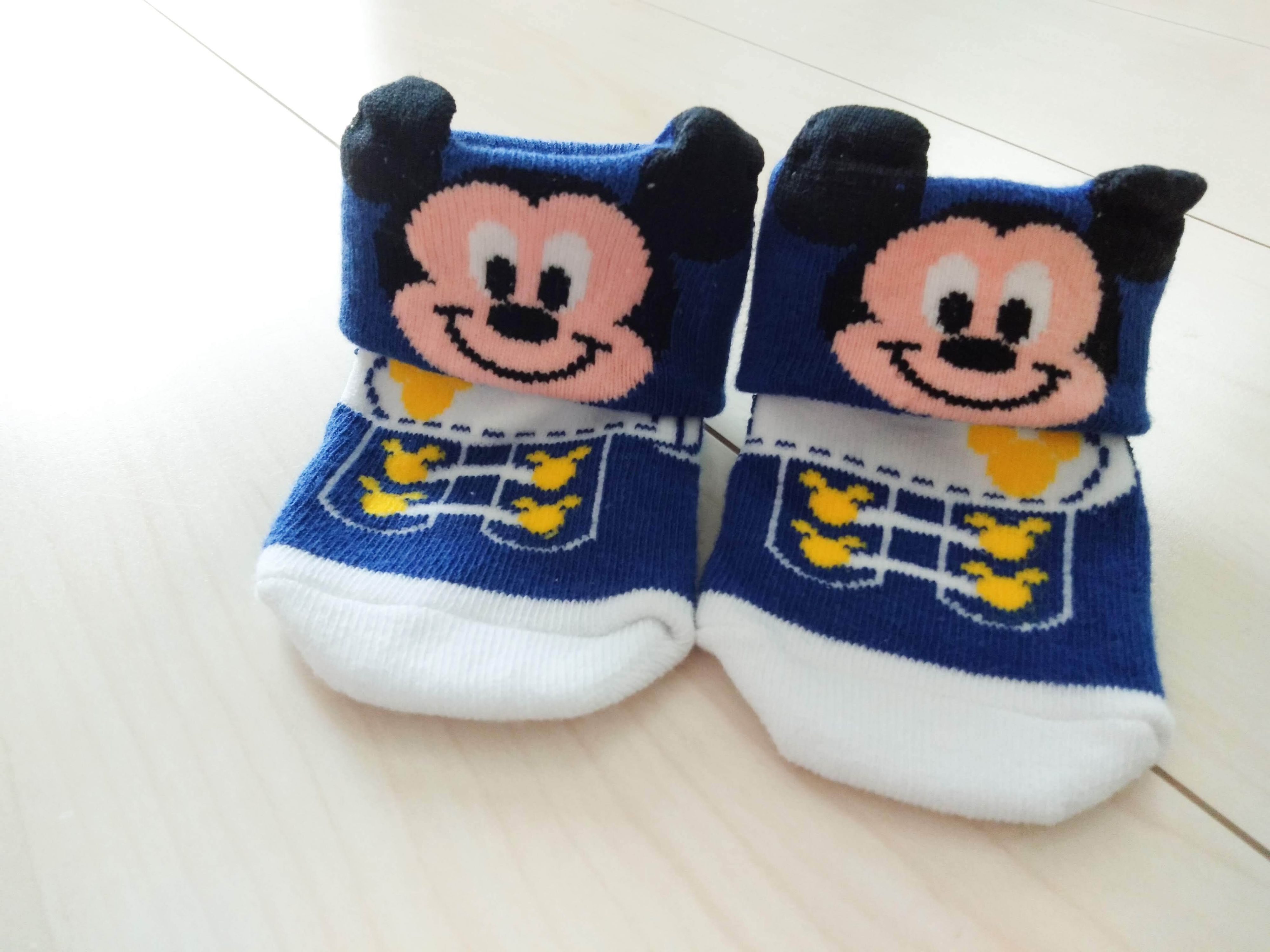 ミッキーのベビー靴下