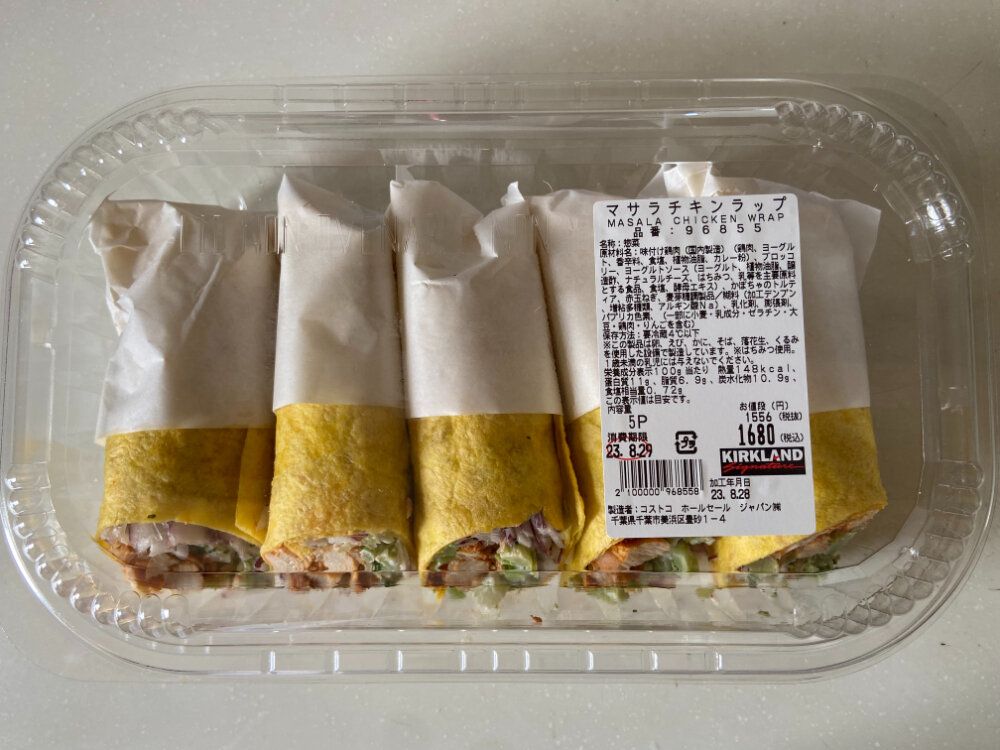 マサラチキンラップ