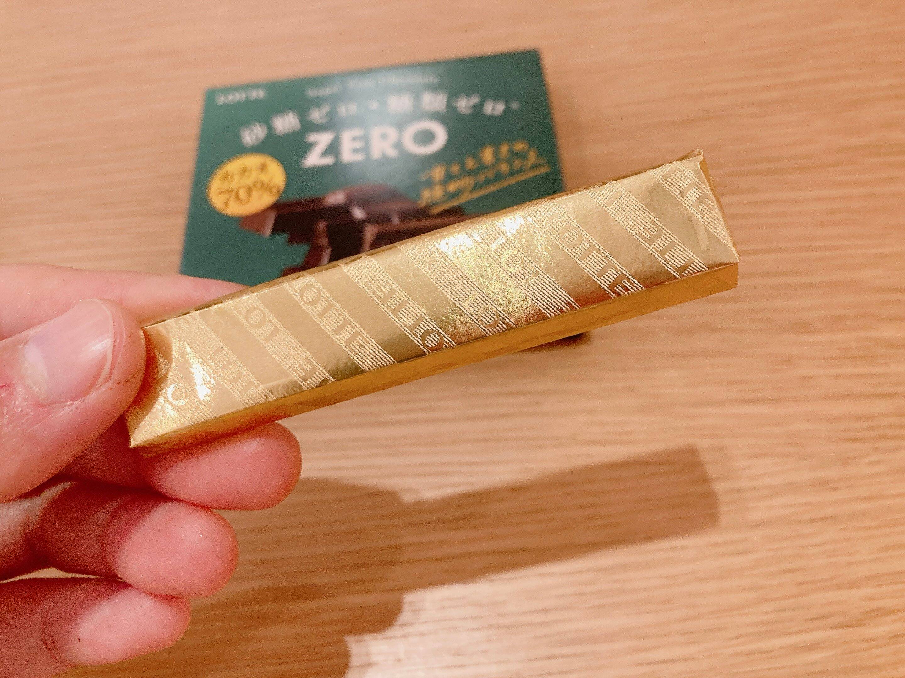 ロッテゼロ カカオ70% 中身