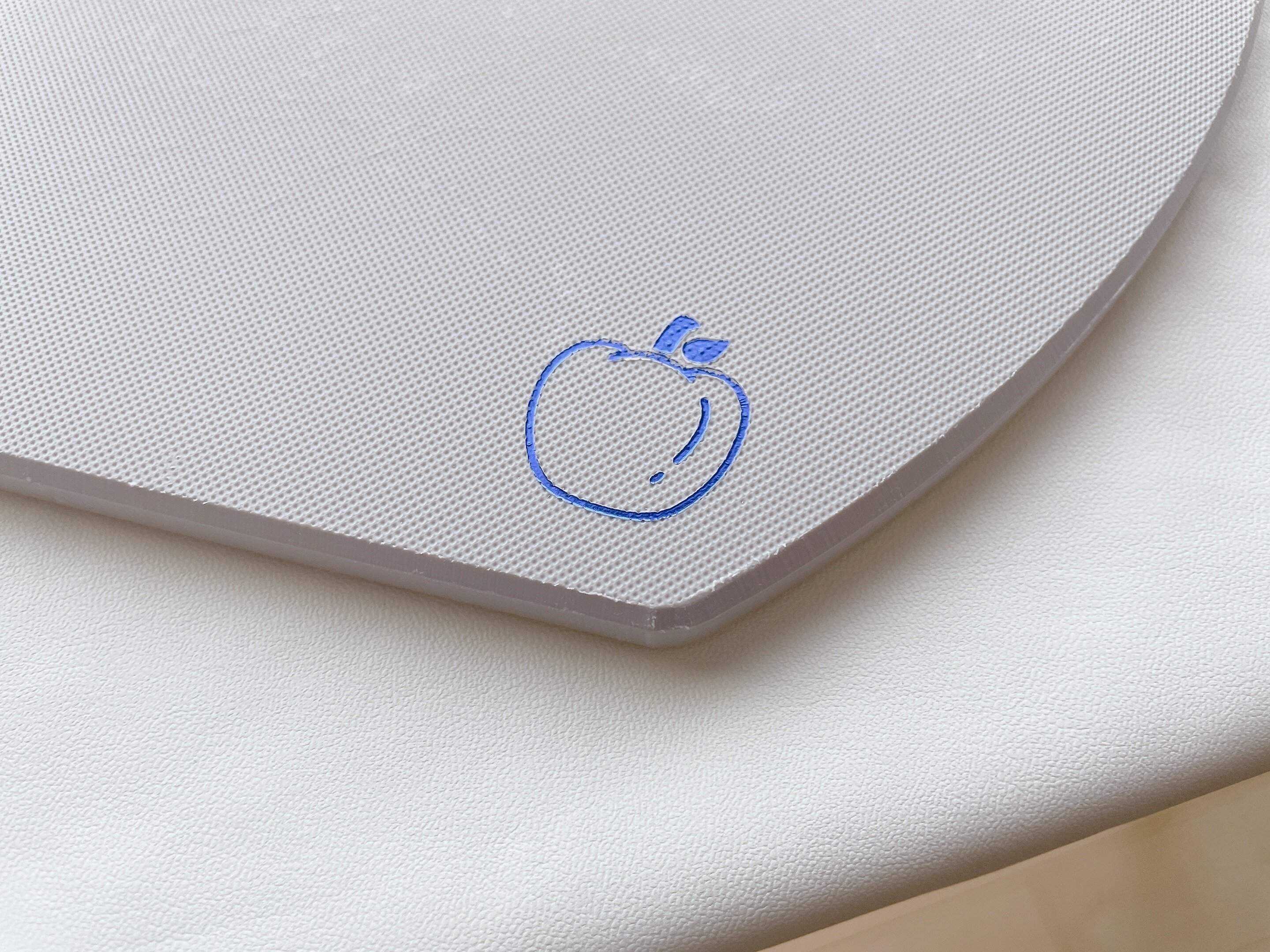 表裏がわかる印字付きで便利!