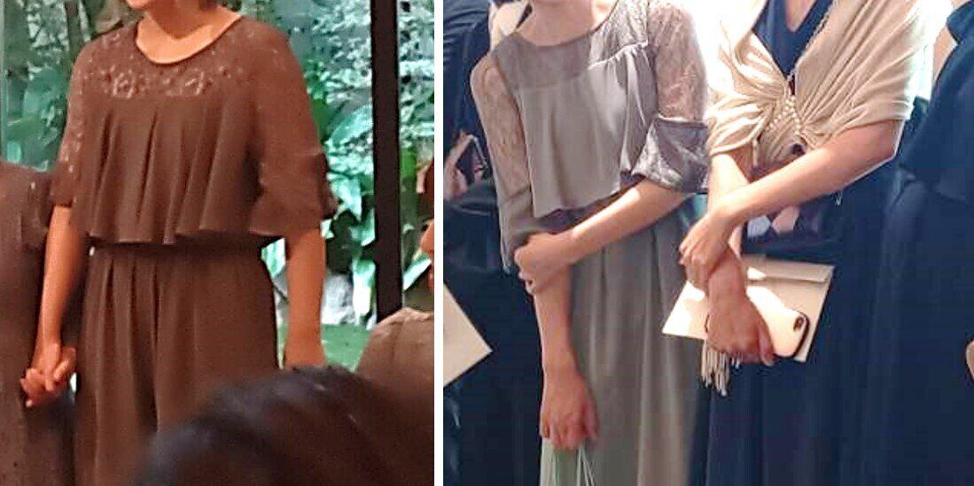 ワンピース姿の女性