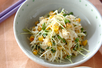 大根とホタテのサラダレシピ