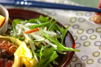 大根とリンゴのサラダレシピ