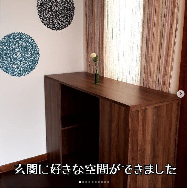 Nクリックをつかった大容量の玄関収納