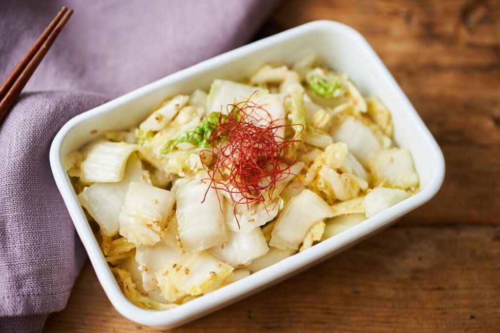 塩麹白菜のナムル