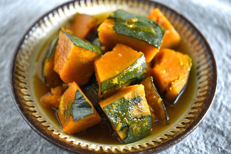 かぼちゃの煮物のレシピ