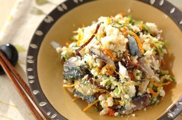 しっとり!卯の花のしめ鯖和え